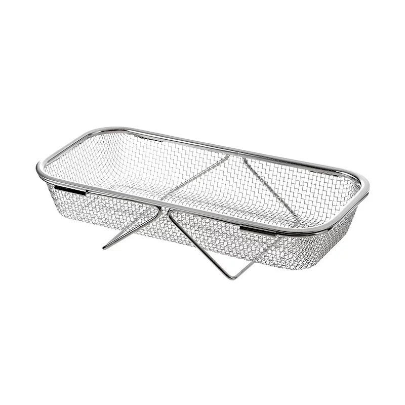 Adjustable Stainless Sink Basket for Washing & Draining