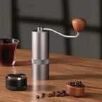 Hand-Crank Coffee Grinder for Fresh Brews