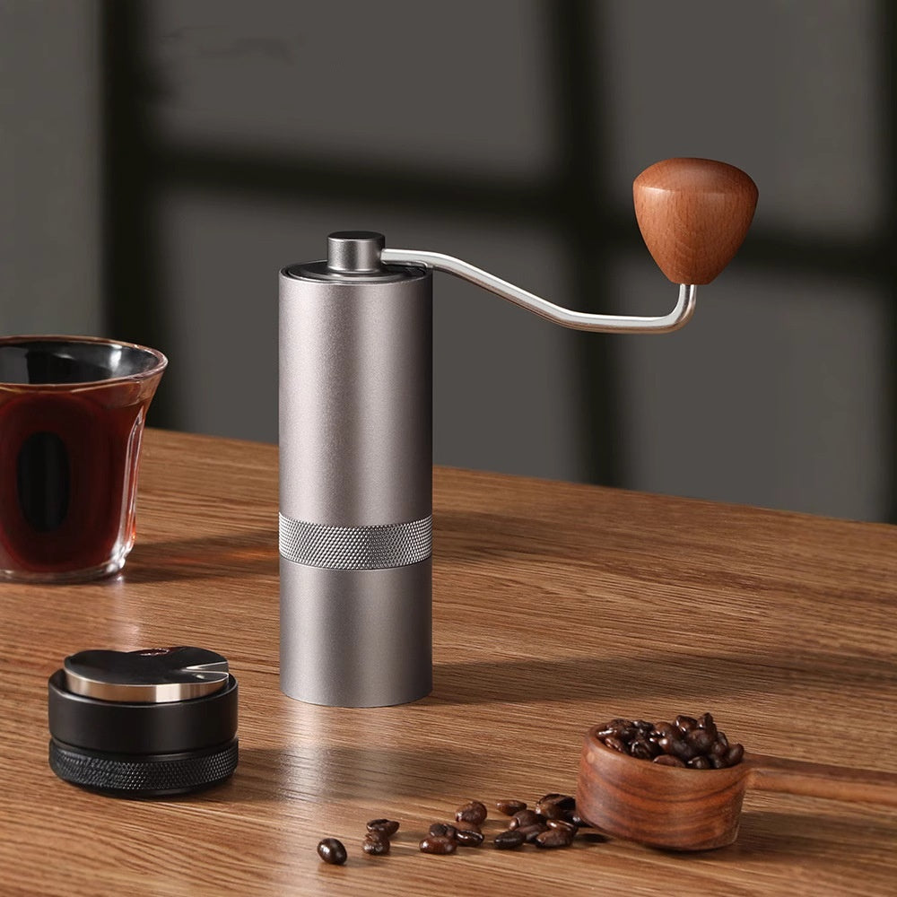 Hand-Crank Coffee Grinder for Fresh Brews